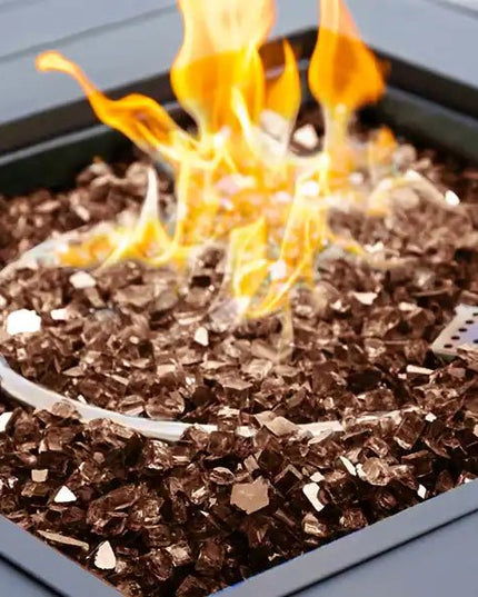 Classic Fireglass 1/2” Crushed – 25 lb Tub