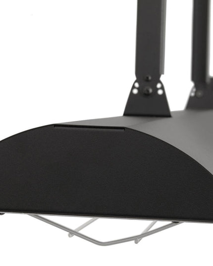 Infratech Drop Pole Mount Assembly (Assembly Only - Heater Not Included) - Black