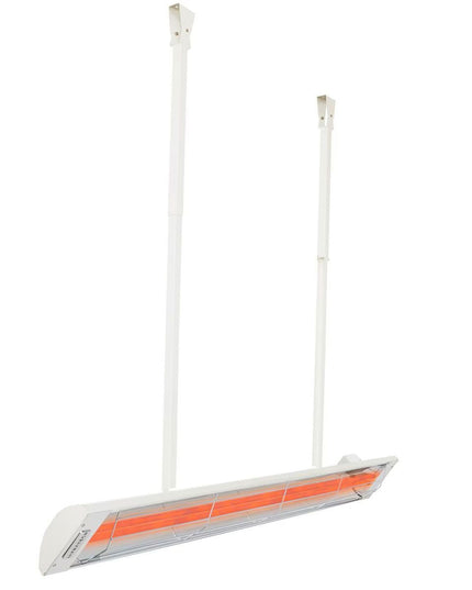 Infratech Drop Pole Mount Assembly (Assembly Only - Heater Not Included) - White