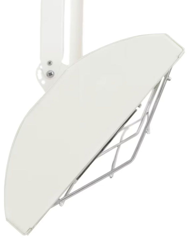 Infratech Drop Pole Mount Assembly (Assembly Only - Heater Not Included) - White