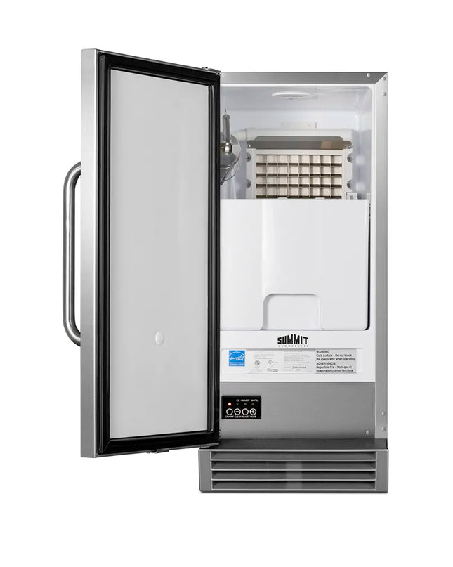 Summit Undercounter Full Cube Ice Maker - 50 lbs