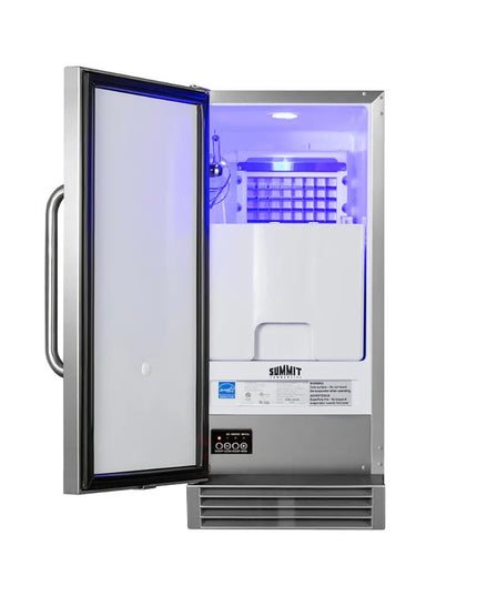 Summit Undercounter Full Cube Ice Maker - 50 lbs