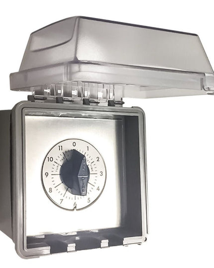 2 Hour Dial Timer - Mounted in NEMA 3 Rated Enclosure