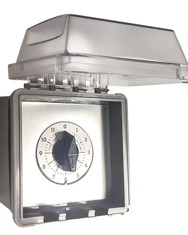 2 Hour Dial Timer - Mounted in NEMA 3 Rated Enclosure
