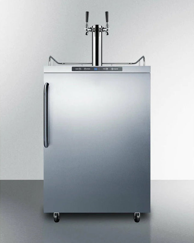 Summit Outdoor Dual-Tap Cold Brew Kegerator