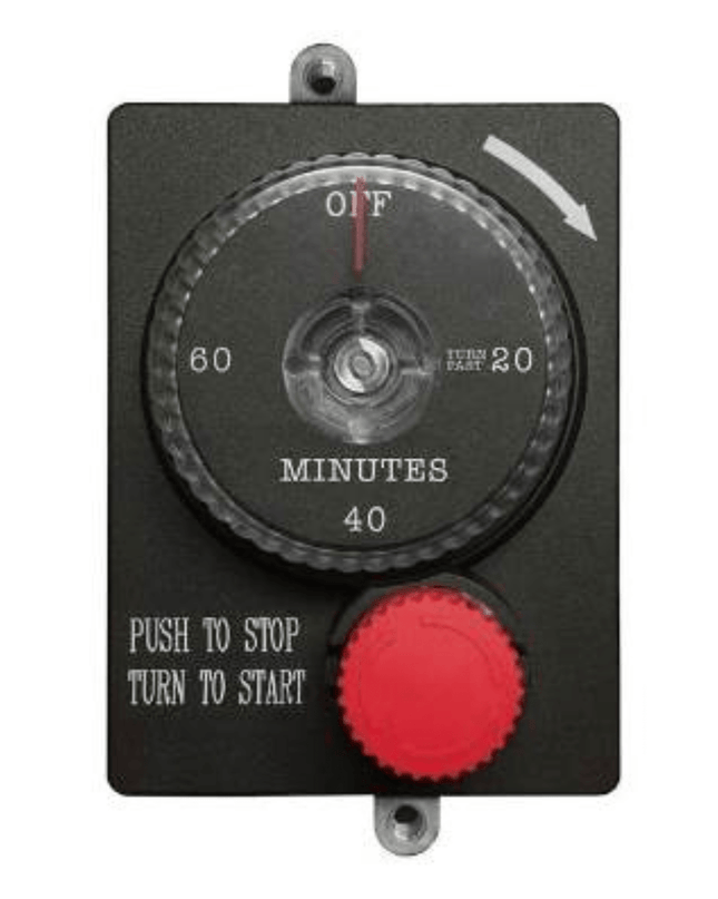 1-Hour Dial Timer with Emergency Shut-Off (Up to 170k BTU)