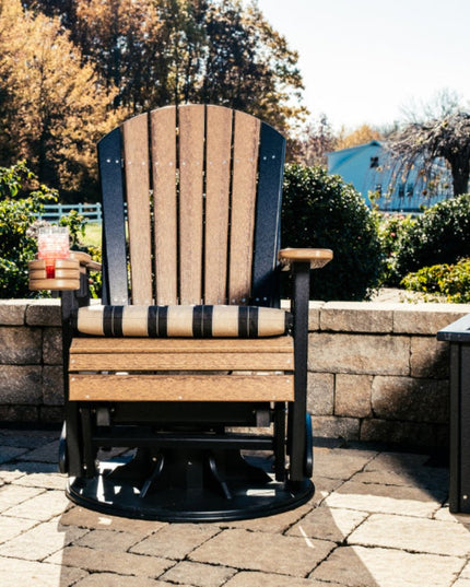 LuxCraft 2' Swivel Adirondack Glider