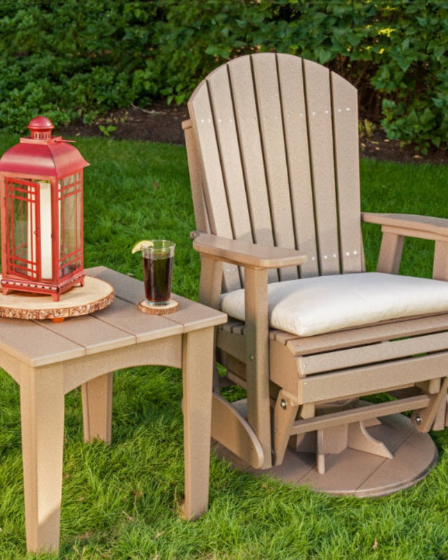 LuxCraft 2' Swivel Adirondack Glider