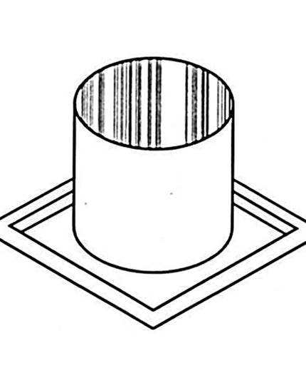 Superior Offset 8-Inch Firestop Thimble for Joist Penetration Safety