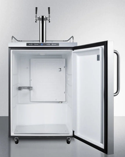 Summit Outdoor Dual-Tap Cold Brew Kegerator