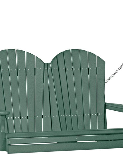 4 Foot Adirondack Poly Swing Green 4APSG