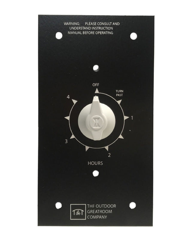 Outdoor GreatRoom Company 4-Hour Timer for DSI Electronic Ignition System