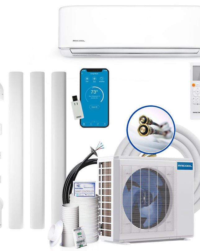 MRCOOL® E Star DIY 4th Gen 9k BTU Ductless Mini-Split Air Handler 230V/60Hz