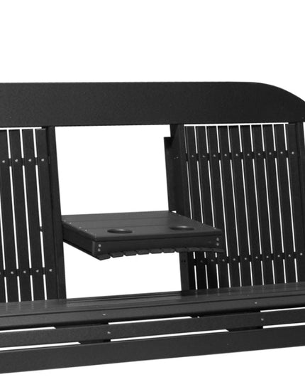 5 foot classic poly swing black 5CPSBK