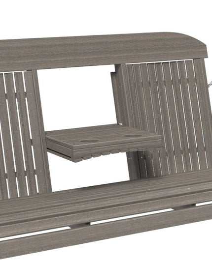 5 foot classic poly swing coastal gray 5CPSCG