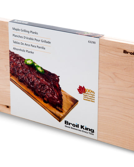 Sweet Maple Grilling Planks for Ribs