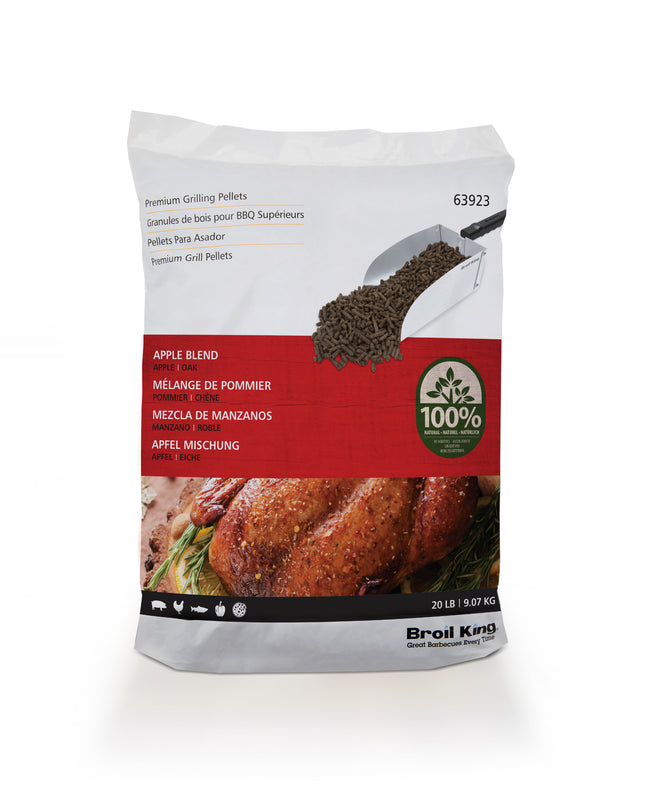 Apple Blend BBQ Grilling Pellets 20lb