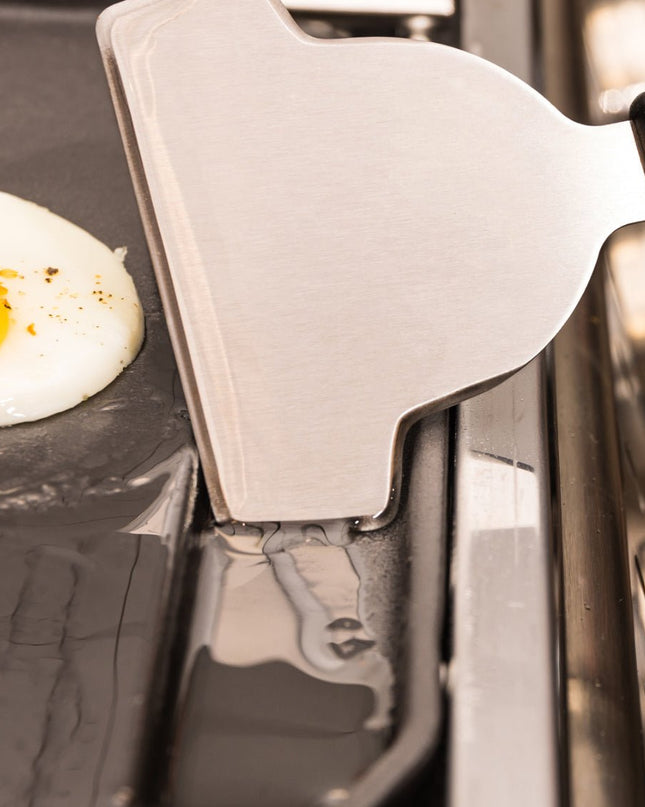 Heavy-Duty Plancha Griddle Cleaning Scraper