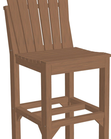 Adirondack Side Chair (Bar Height) Antique Mahogany