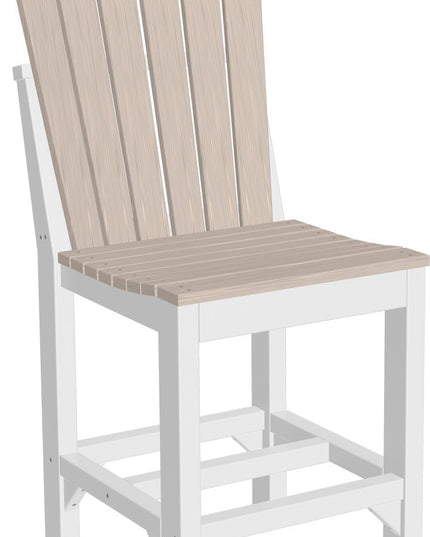 Adirondack Side Chair (Counter Height) Birch & White