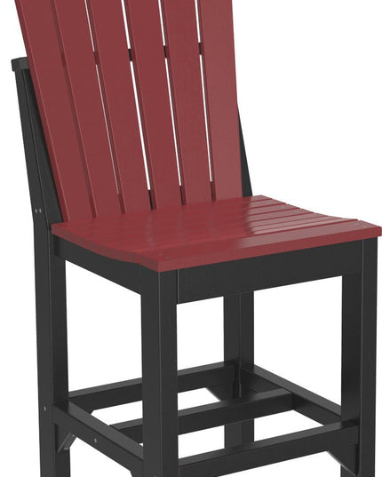 Adirondack Side Chair (Counter Height) Cherrywood & Black