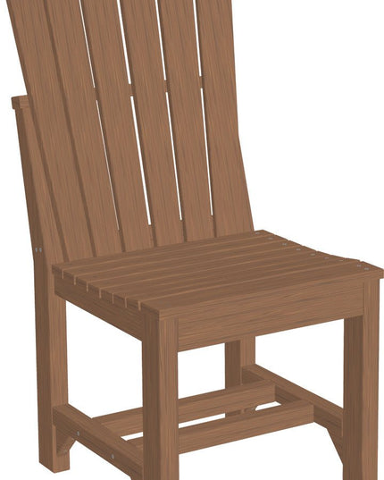 Adirondack Side Chair (Dining Height) Antique Mahogany