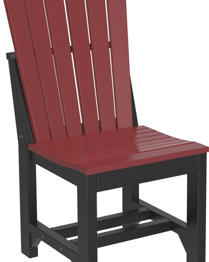 Adirondack Side Chair (Dining Height) Cherrywood & Black