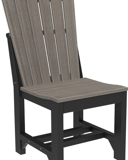 Adirondack Side Chair (Dining Height) Coastal Gray & Black