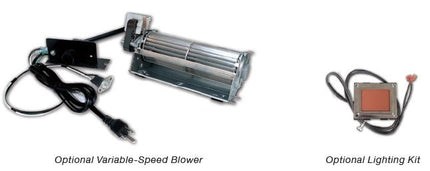 American Hearth Madison 36" Clean Face DVCD36 Deluxe DV Gas Fireplace – 20K BTU, Tempered Glass, NG/LP