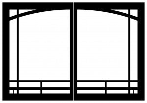 American Hearth Madison 42" DVD42 Deluxe Gas Fireplace - 25K BTU Millivolt/IPI - 7-Piece Log Set