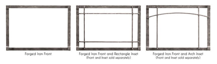 American Hearth Renegade DVCT35 Gas Insert - 35" TruFlame Technology, Multi-Function Remote - NG/LP