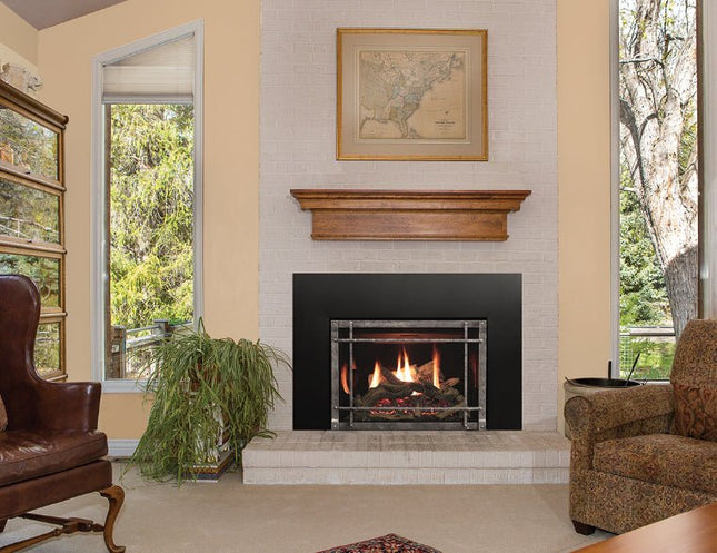 American Hearth Renegade DVCT35 Gas Insert - 35" TruFlame Technology, Multi-Function Remote - NG/LP