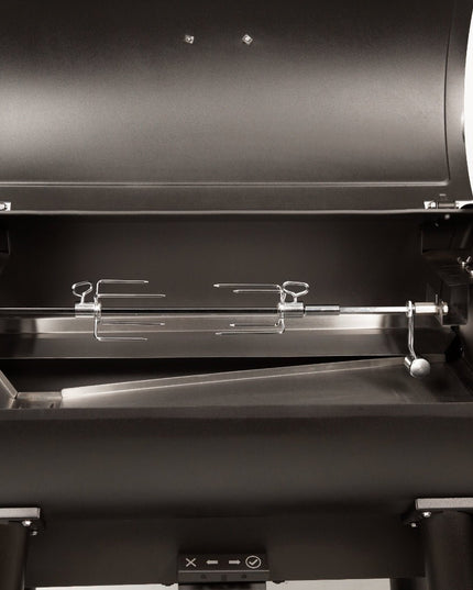 Heavy-Duty Pellet Grill Rotisserie Kit