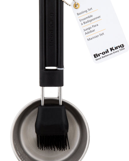 Premium Stainless Steel Grill Basting Set