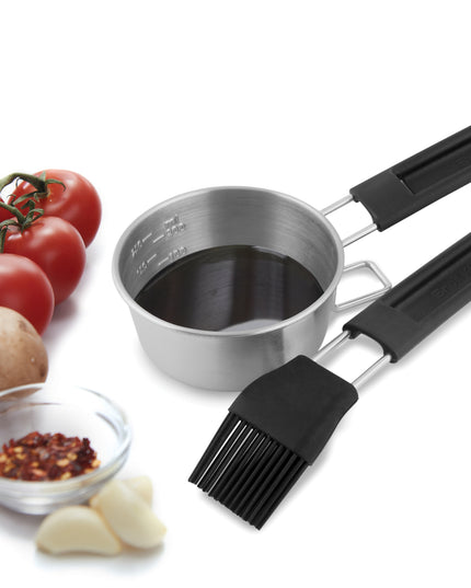 Premium Stainless Steel Grill Basting Set