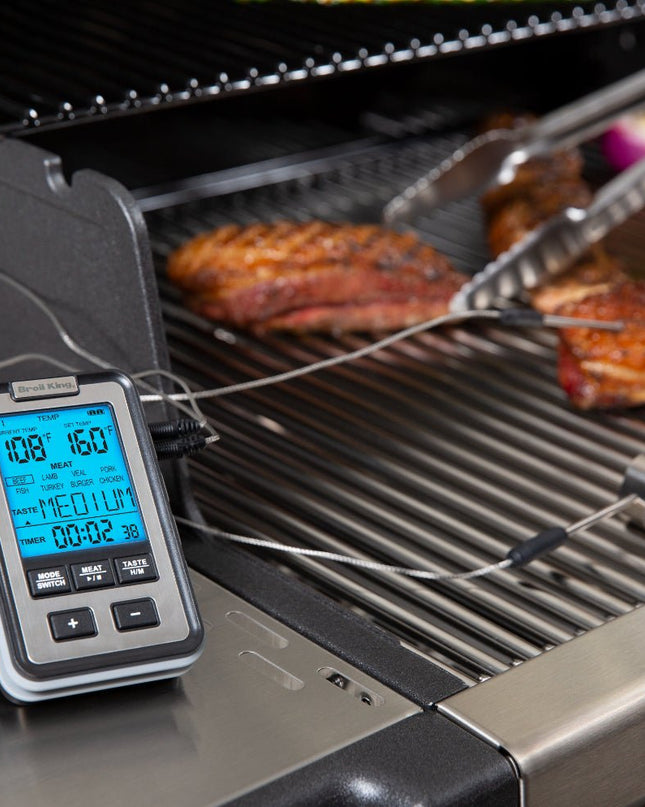 Dual Probe Side Table Grill Thermometer