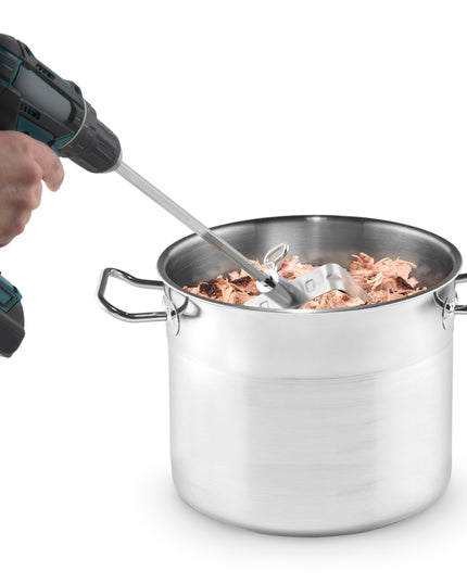 Drill-Attachable Meat Shredder for BBQ