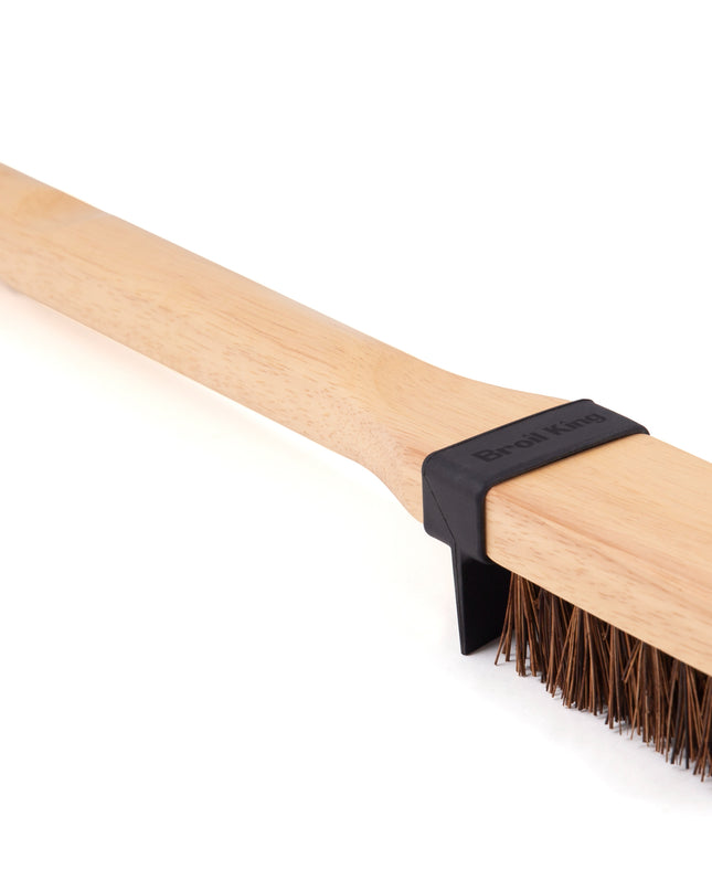 Heavy-Duty Natural Palmyra Grill Brush