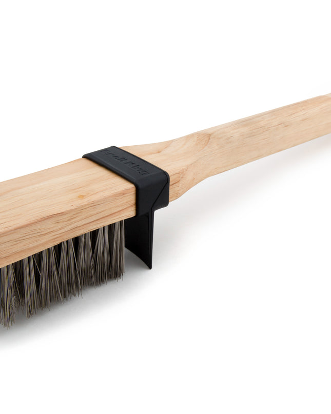 Heavy-Duty Deep Bristle Grill Brush
