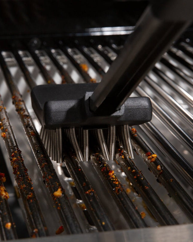 Coil Spring Grill Brush with Refill