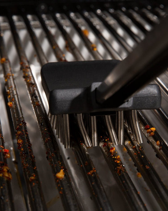 Coil Spring Grill Brush with Refill