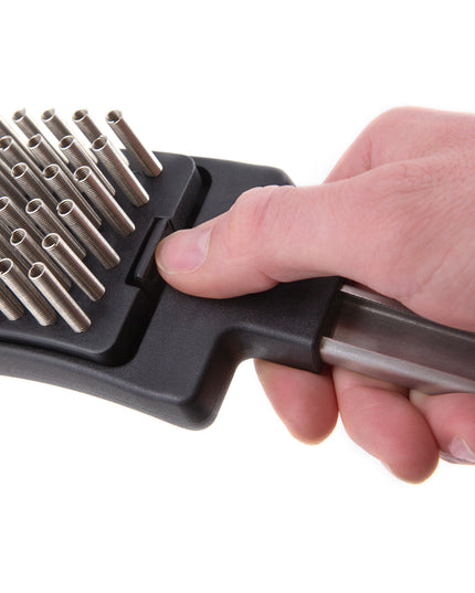 Coil Spring Grill Brush with Refill