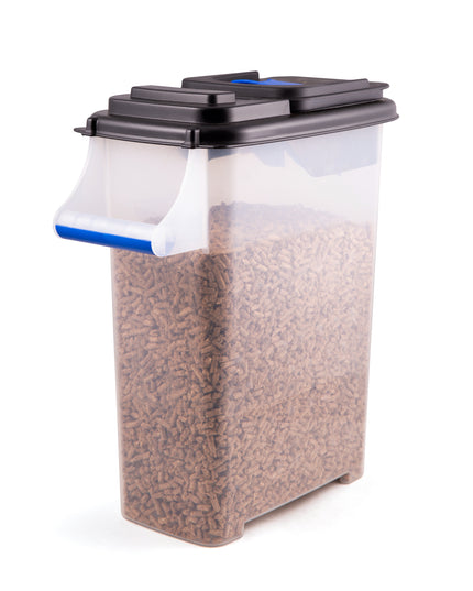 Pellet Fuel Storage Bin for Easy Handling
