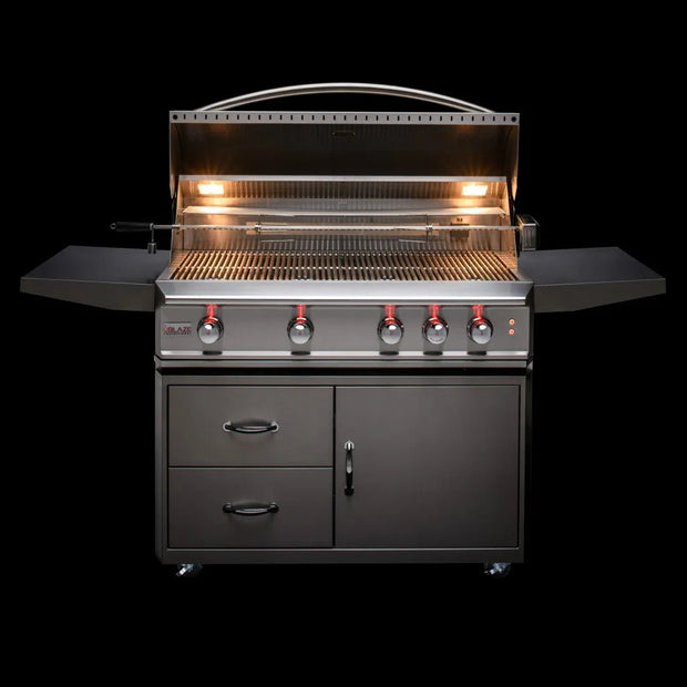 Blaze 44" Pro Grill with Rotisserie Kit