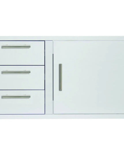 Blaze 39-Inch Access Door and Triple Drawer Combo