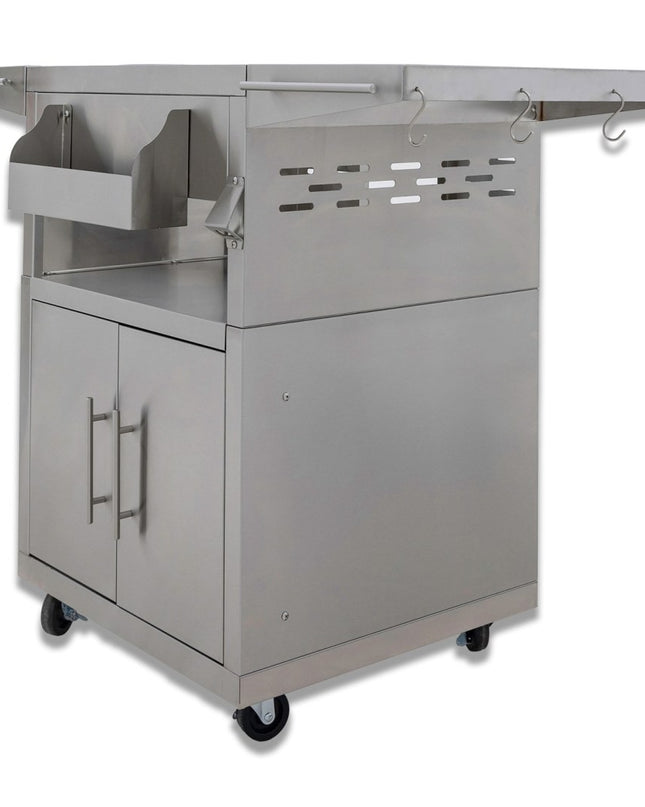 Blaze Kamado Cart with Storage Shelves 20-Inch