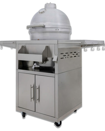 Blaze Kamado Cart with Storage Shelves 20-Inch