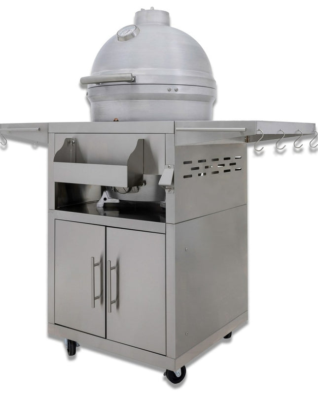 Blaze Kamado Cart with Storage Shelves 20-Inch