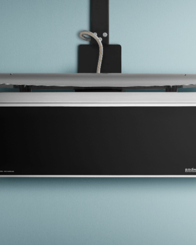 Bromic Platinum Gas 500 with ceiling mount