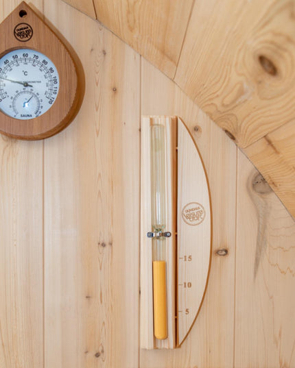 Tranquility Barrel Sauna by Canadian Timber